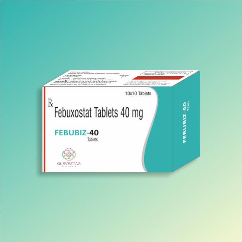 Gleveztar - Pharma Product Online 10 Febubiz-40-Tab
